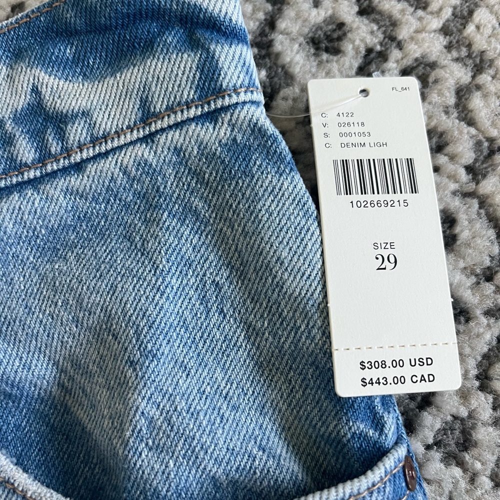 MOTHER Nacho Double Dip High Rise Wide Leg Jeans Deep Fried Color - Picture 9 of 13